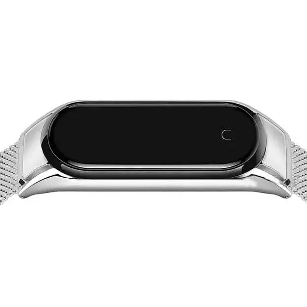 Ремінець BeCover Metal для Xiaomi Mi Smart Band 5 / Mi Smart Band 6 Silver (705147) - фото 2