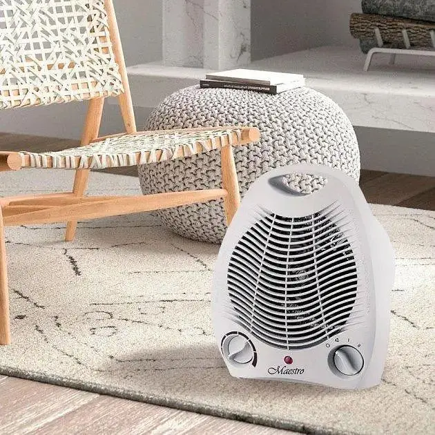 Тепловентилятор Maestro MR-920 побутовий обігрівач дуйчик сірий - фото 3