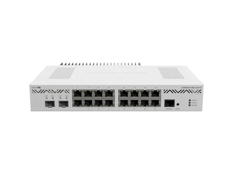Маршрутизатор (роутер) MikroTik CCR2004-16G-2S+PC