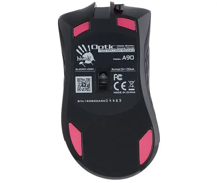 Миша Bloody A90A Black [101375] - фото 6