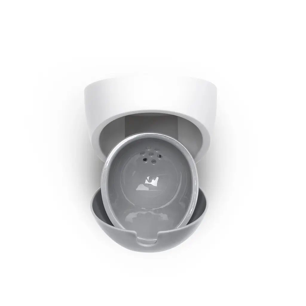 Ершик для унитаза МВМ My Home клейкий BP-21, белый с серым (BP-21 WHITE/GRAY) - фото 3
