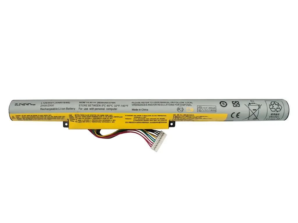 Акумулятор для Lenovo IdeaPad Z400 Z400A Z400T Z500 Z500A Z500G Z500T P500 14.4V 2600 mAh (Z500-4S1P-2600) - фото 2