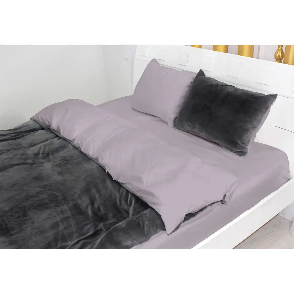 Постільна білизна MirSon Велюр Winter Delicate 28-0098 Fusto 200х220 (2200004047645) - фото 3