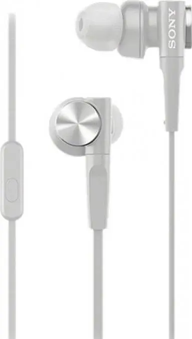 Дротові навушники Sony MDR-XB55AP білі