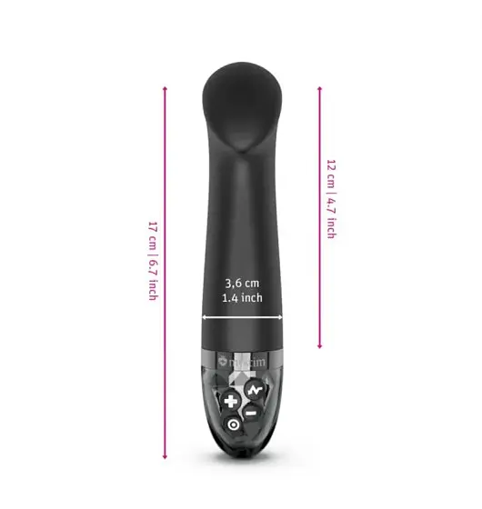 Вібратор Mystim Right on Ron 16.5 см чорний - фото 3