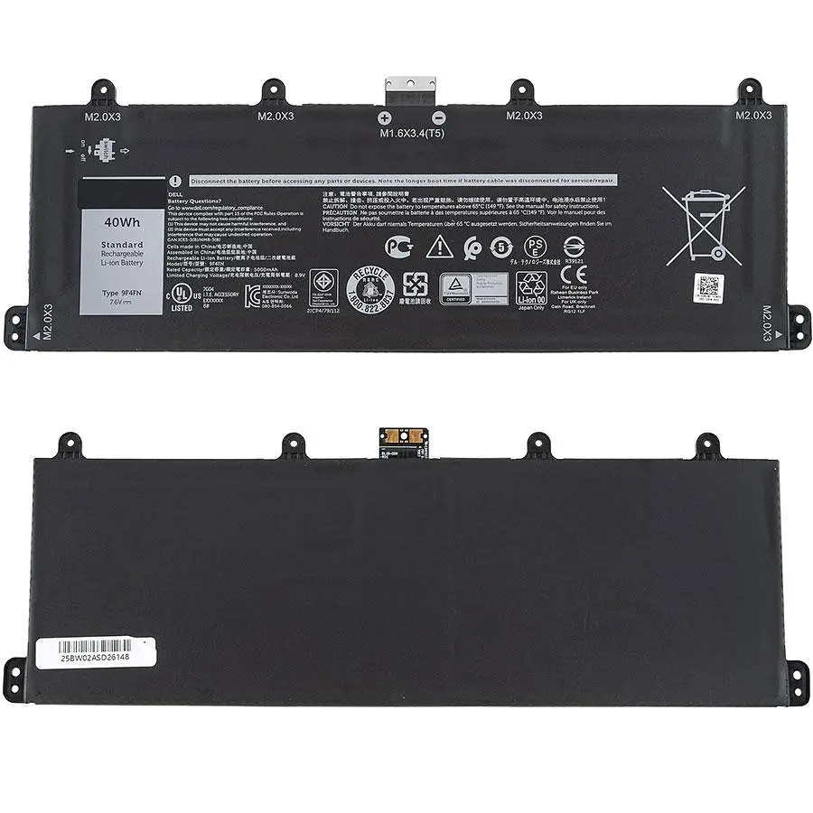 Батарея для ноутбука Dell 2VKW9 (Latitude 7320) 7.6V 40W Чорний - фото 2