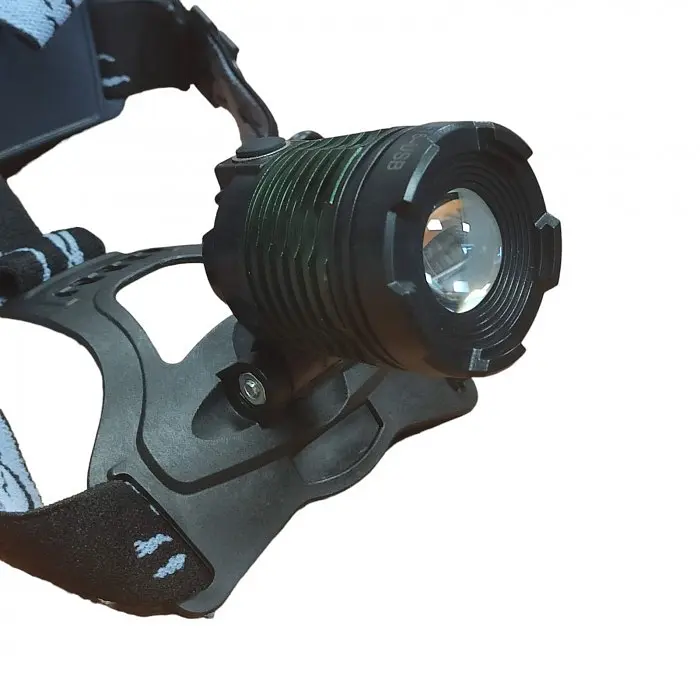Налобний ліхтар акумуляторний ударостійкий 1050 Lumen зарядка USB BL 2188B T6 - фото 3