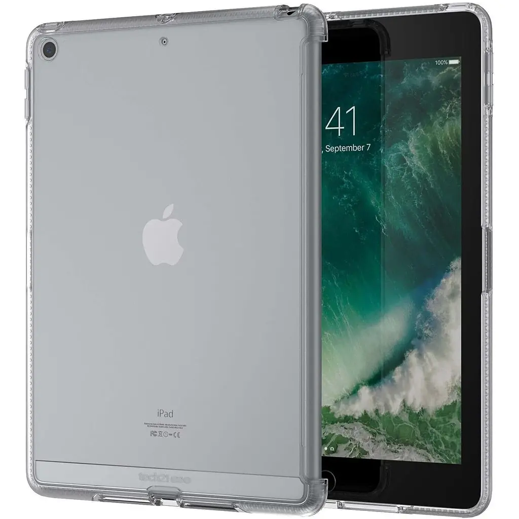 Чохол Tech21 Impact Protective Case для Apple iPad 9.7 2018 Transparent (T21-5756)