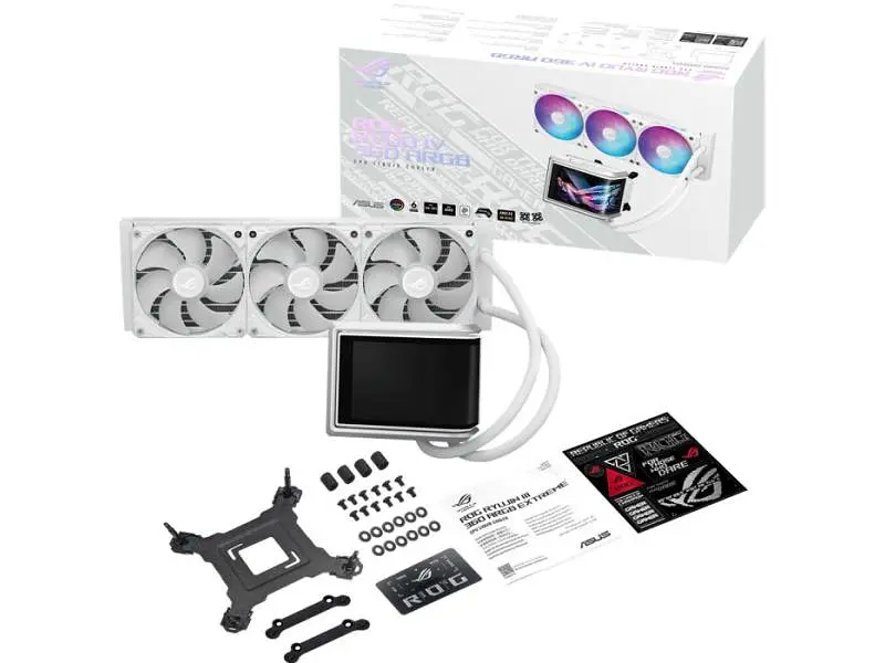 Водяне охолодження Asus ROG Ryuo IV 360 ARGB White Edition (90RC01N2-B0EAY0) - фото 5