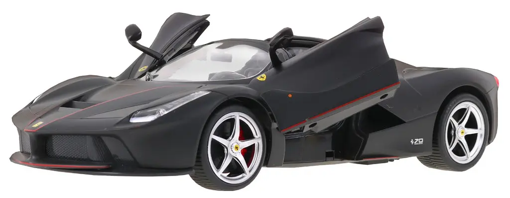 Машинка RASTAR Ferrari LaFerrari Aperta на дистанционном управлении 1:14 черный 75800 - фото 2