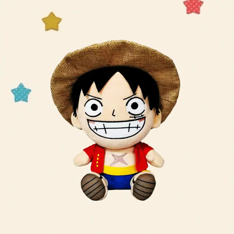 Мягкая игрушка Monkey D. Luffy One Piece Монки Д. Луффи Ван Пис 25 см MDL OP 02 - фото 2