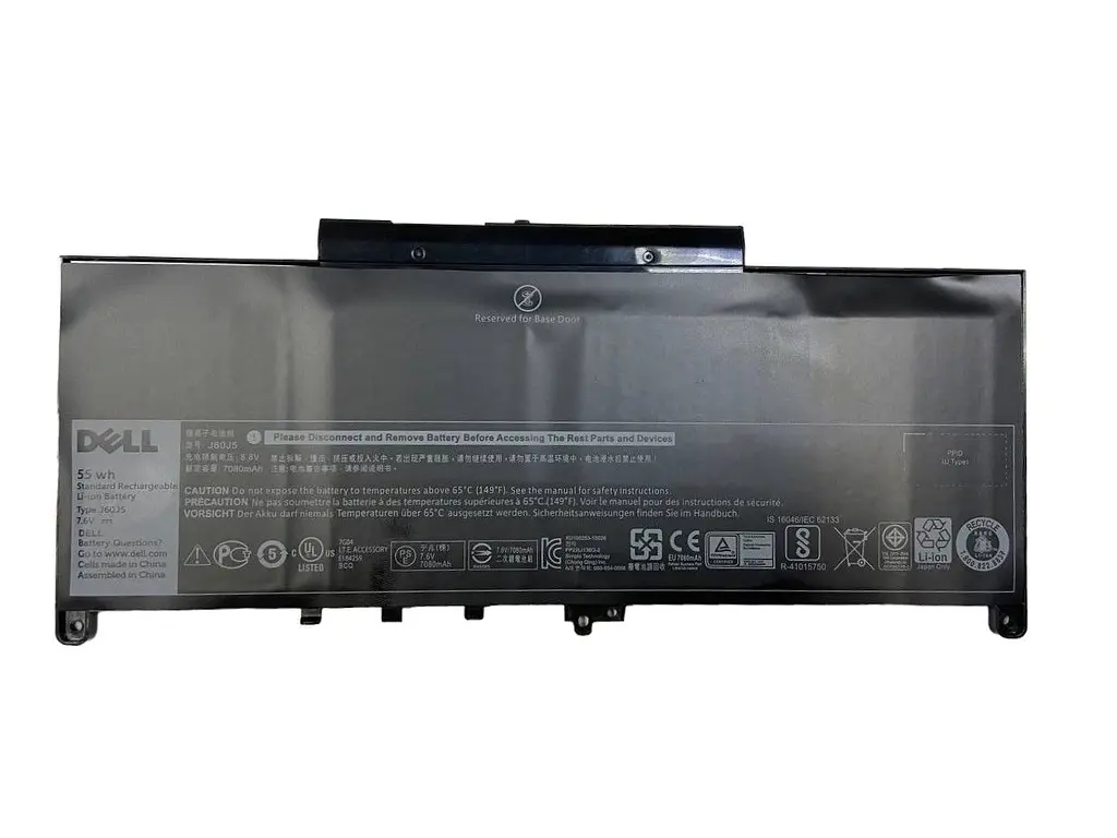 Акумулятор для ноутбука Dell J60J5 Latitude 12 E7270 7.6V Black 7080 mAhr - фото 2