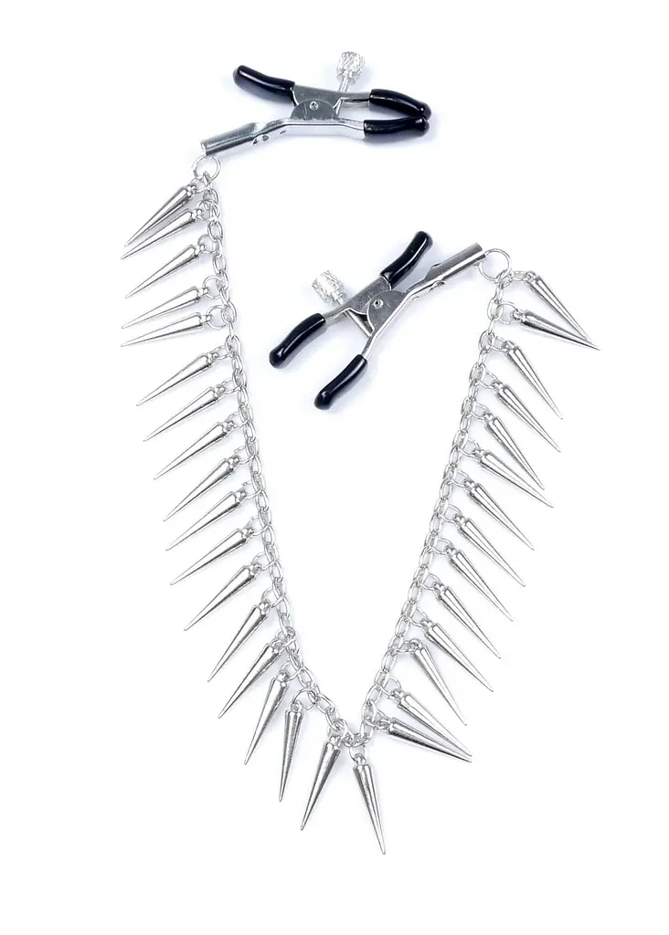 Затискачі для сосків Fetish B - Series Exclusive Nipple Clamps No.10 (сріблястий) - фото 3