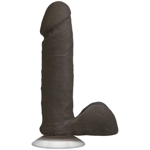 Фалоімітатор Doc Johnson The Realistic Cock 6 inch Black, ULTRASKYN