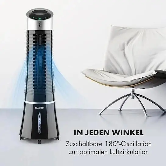 Мобильный кондиционер-вентилятор Klarstein Skyscraper Ice 4 в 1 (10029328) - фото 2