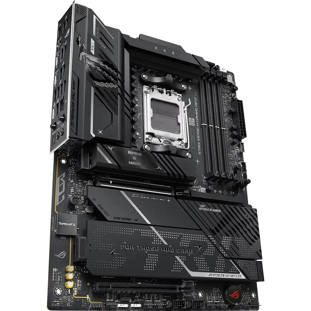 Материнська плата ASUS ROG STRIX X870E-H GAMING WIFI7 (ROG STRIX X870E-H GAMING WIFI7) (Socket AM5, AMD X870E, ATX) - фото 4