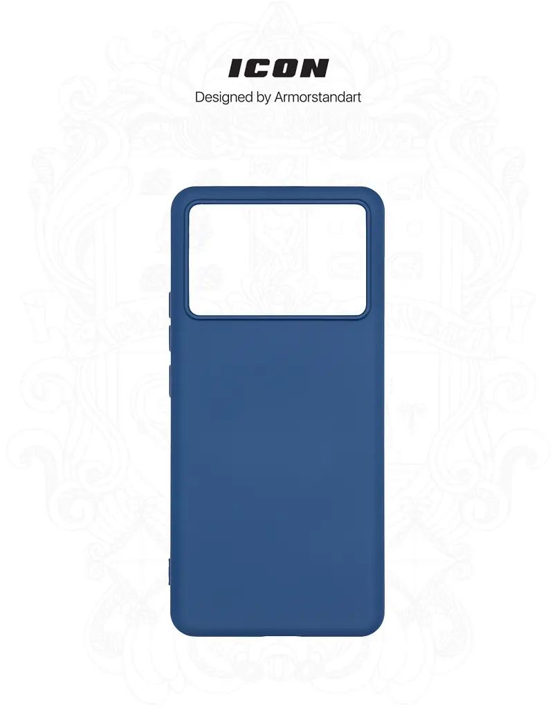 Чехол ArmorStandart ICON для Xiaomi Poco X6 Pro 5G Dark Blue (ARM73366) - фото 3