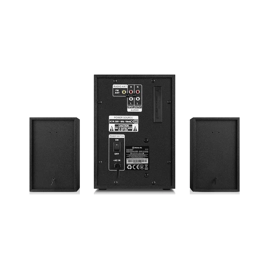 Акустична система REAL-EL M-355 Black (EL121300015) - фото 6