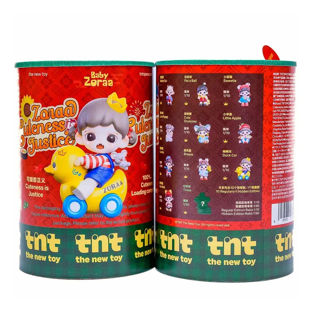 Коллекционная фигурка-cюрприз 10/10 Toys TNT Zoraa Яркие моменты Mystery Box (ZRM-468) - фото 2