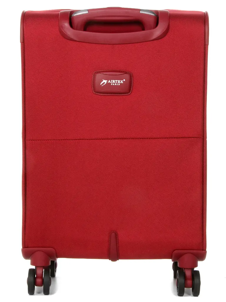 Валіза маленька S тканинна Airtex 832 60×37×23см 37л Червона - фото 4