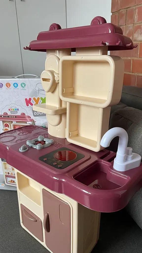 Дитяча ігрова кухня Limo Toy з водою, парою та аксусуарами - фото 4