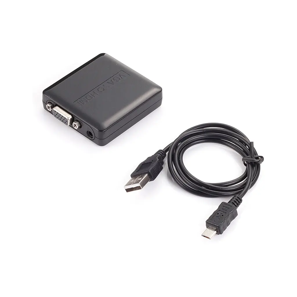 Конвертор HDMI to VGA + R/L (HDCVGA02-M) PowerPlant (CA911493) - фото 2