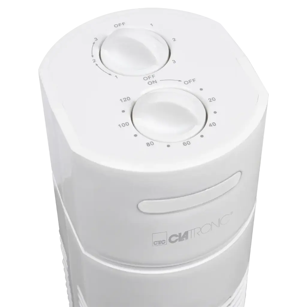 Вентилятор Clatronic TVL 3770 white (баштовий) - фото 6