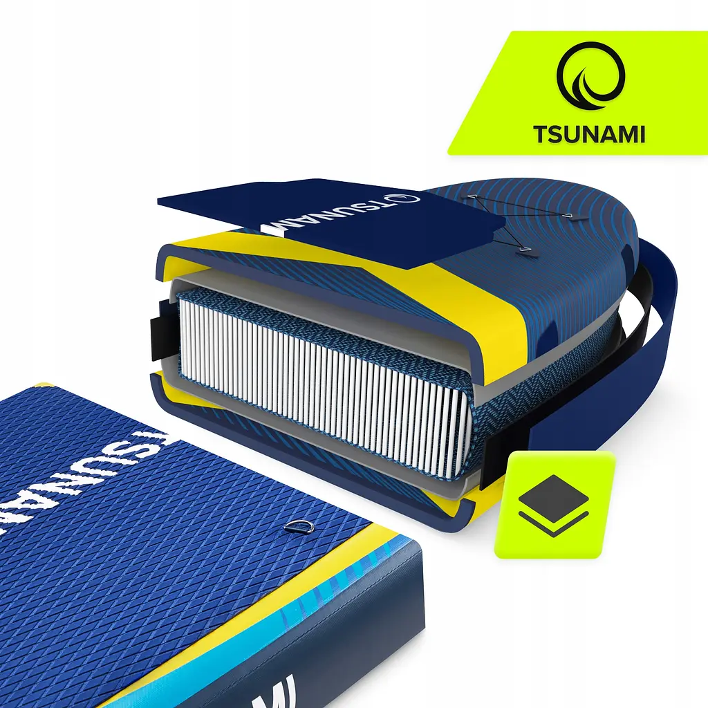 Надувна SUP дошка TSUNAMI PRO 350 см з веслом T13 (P-5905973405614) - фото 8