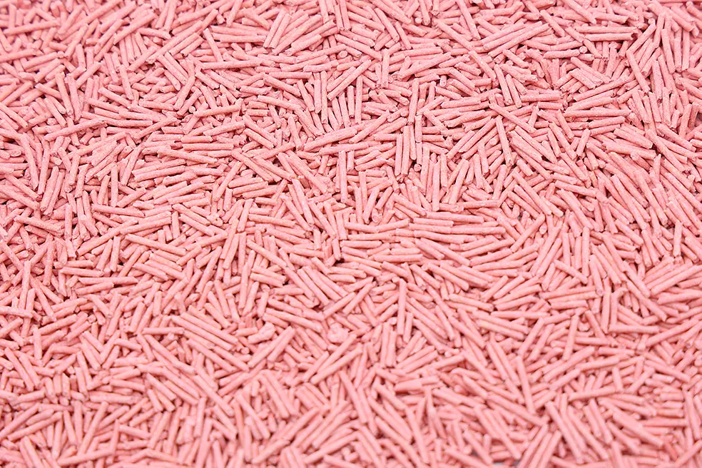 Біорозкладний наповнювач для котячих туалетів UniQ PETS Cat Litter Tofu Peach 2.5 кг - фото 4