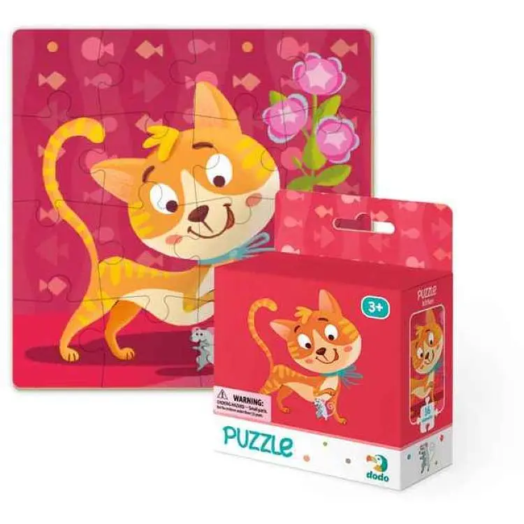 Пазли DODO 16ел. Кошеня