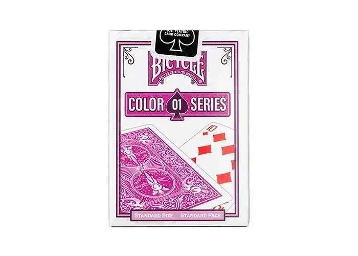 Карты игральные United States Playing Card Company Bicycle Color Series #1 Berry (ВР_КГБКБ) - фото 3