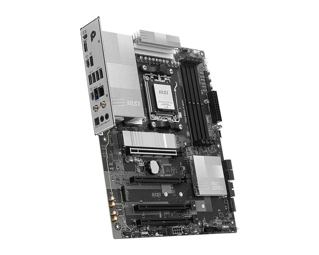 MSI Материнська плата PRO B850-P WIFI sAM5 B850 4xDDR5 M.2 HDMI WiFi BT ATX - фото 3