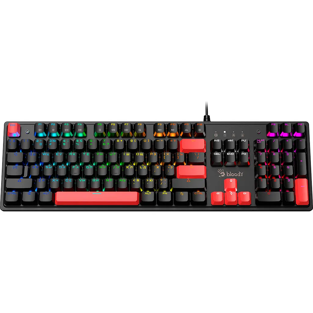 Клавиатура Bloody S510R Fire Black [96130] - фото 2