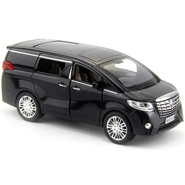 Колекційна металева модель автомобіля АвтоЕксперт Toyota Alphard з інерцією, світлом та звуком 1:24 - фото 7