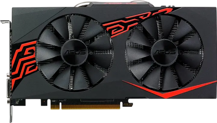 Відеокарта AMD Radeon RX 570 4GB Asus Expedition (EX-RX570-4G) Б/В - фото 2