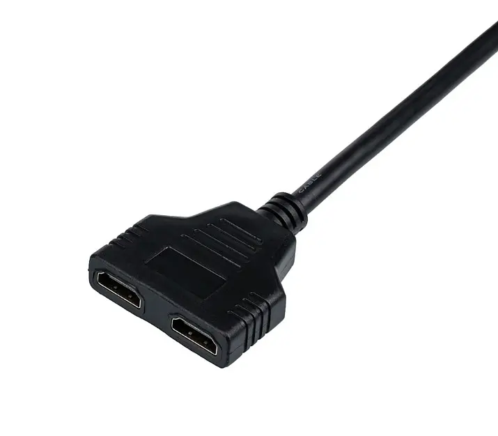 Адаптер Atcom HDMI male - 2хHDMI female (10901) - фото 2