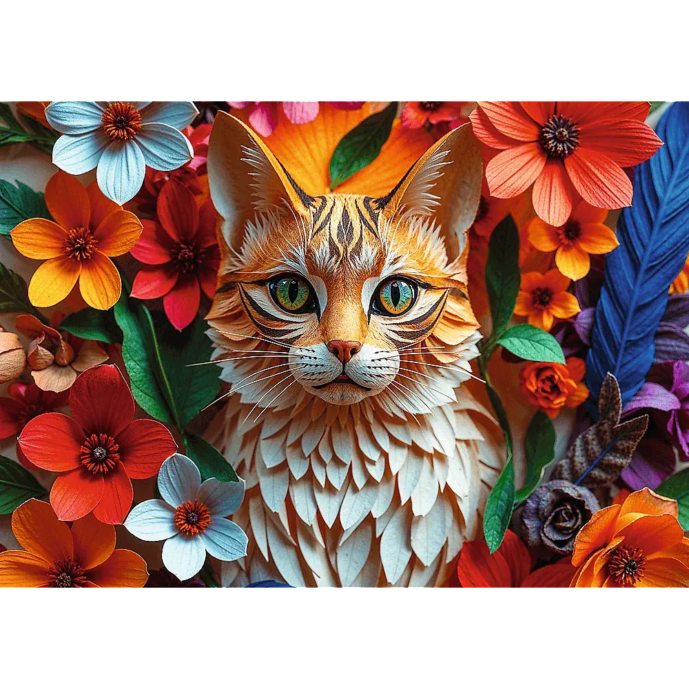 Пазл Кіт орігами - 1000 шт. TREFL 40040 - фото 2