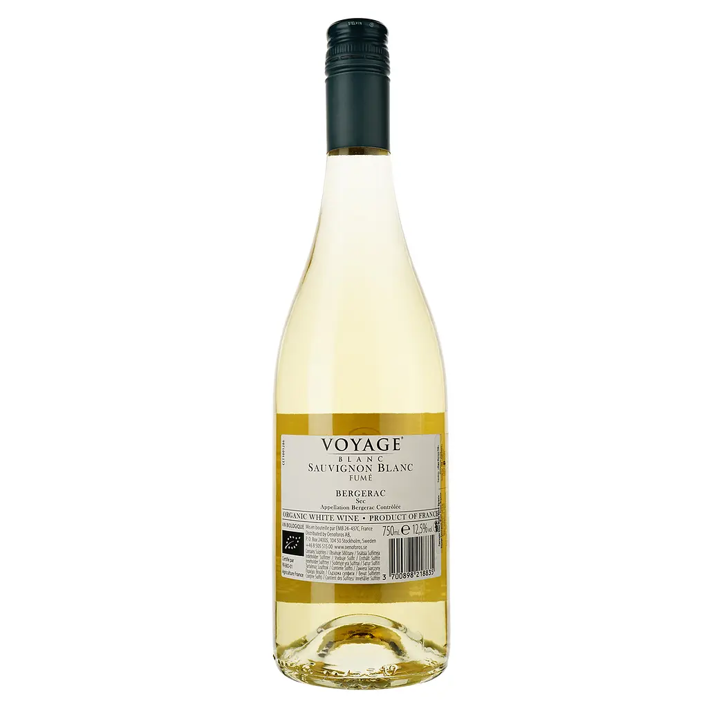 Вино Mare Magnum Sauvignon Blanc Fume Organic Voyage біле сухе 0.75 л - фото 2