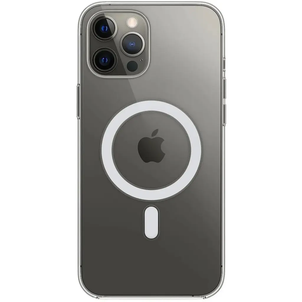 Оригинальный противоударный чехол Apple Clear Case MagSafe MHLN3ZM/A для iPhone 12 Pro Max (6.7") Прозрачный - фото 7