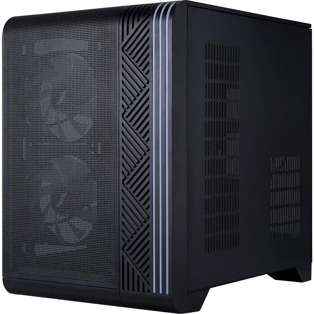 Корпус 1stPlayer VT5-BK-3F7 Black [155741] - фото 5