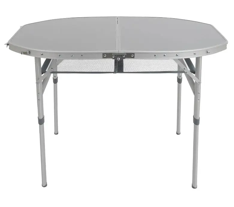 Стіл Bo-Camp Premium Oval 100x70 см Grey (1404424) (DAS303284) - фото 2
