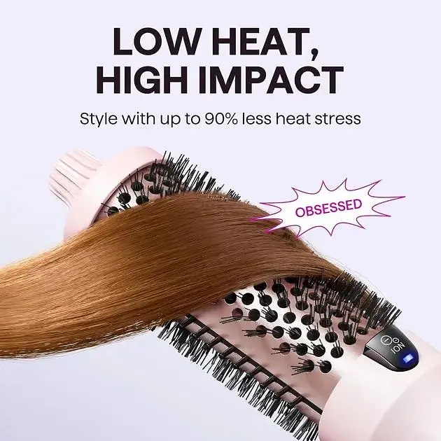 Термощетка Wavytalk Blowout Boost с подогревом 1.5 дюйма - фото 5