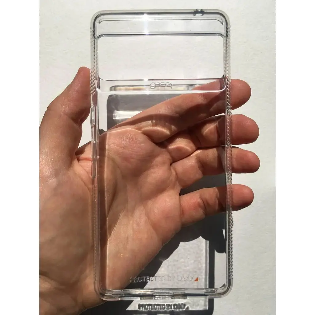 Противоударный чехол Gear4 Crystal Palace для Google Pixel 7 Pro (6.7") Прозрачный (702009720) - фото 6