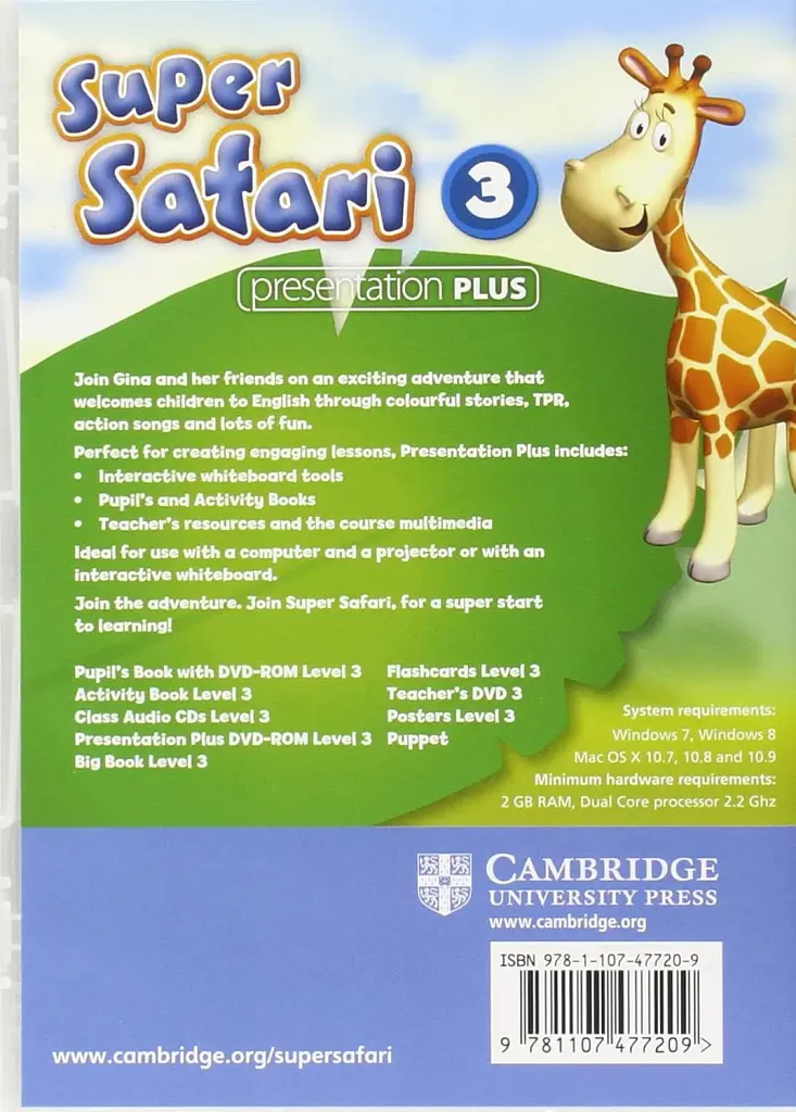 Super Safari Level 3 Presentation Plus DVD-ROM - фото 2