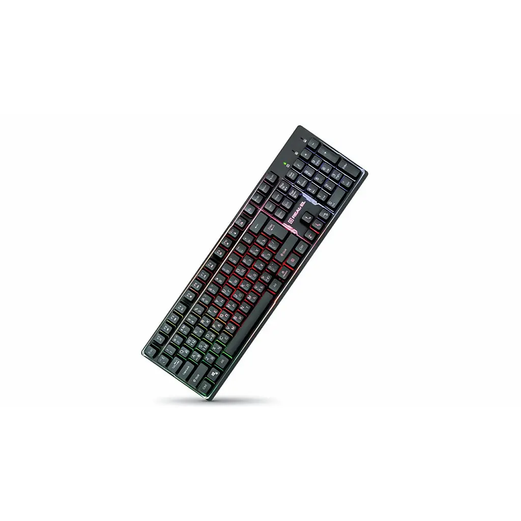 Клавіатура REAL-EL 7011 Comfort Backlit Black (EL123100043) - фото 4
