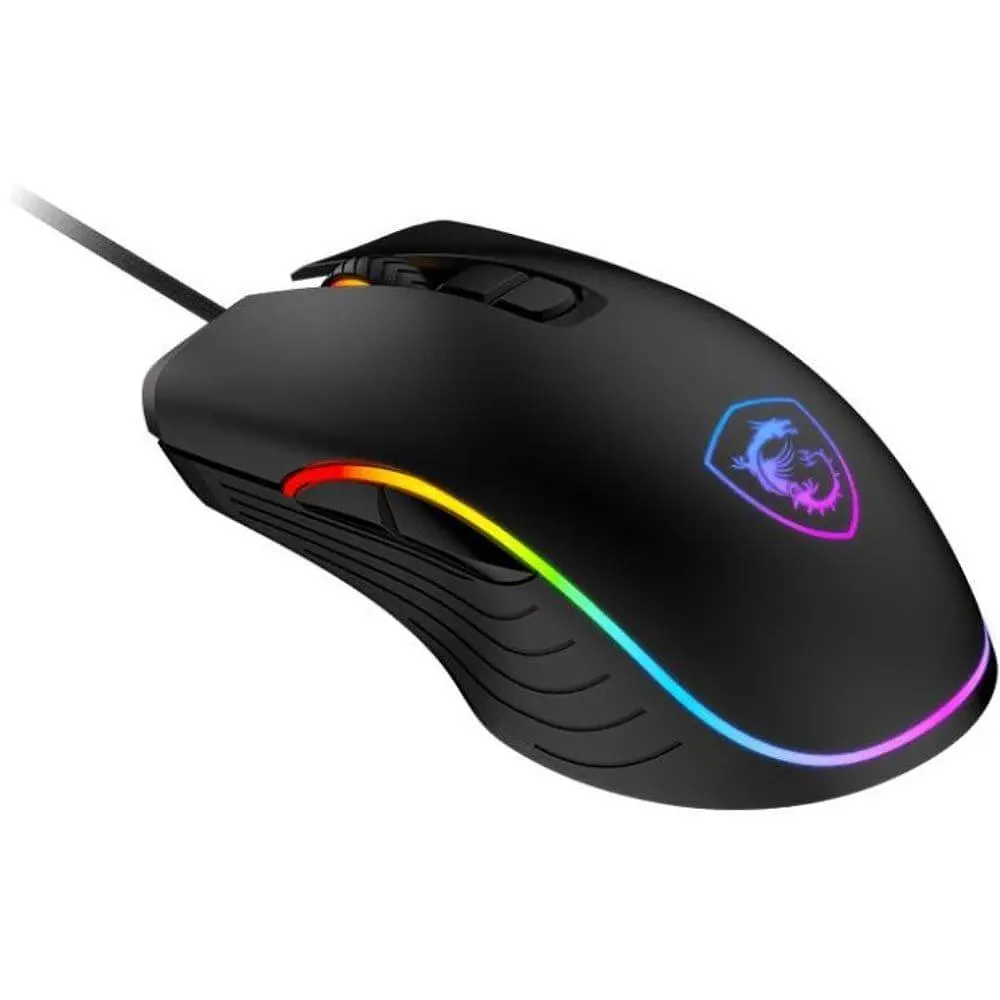 Миша MSI FORGE GM300 RGB Black (S12-0402300-HH9) - фото 2