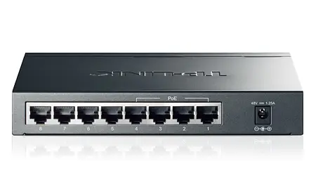 Комутатор TP-Link TL-SG1008P - фото 2