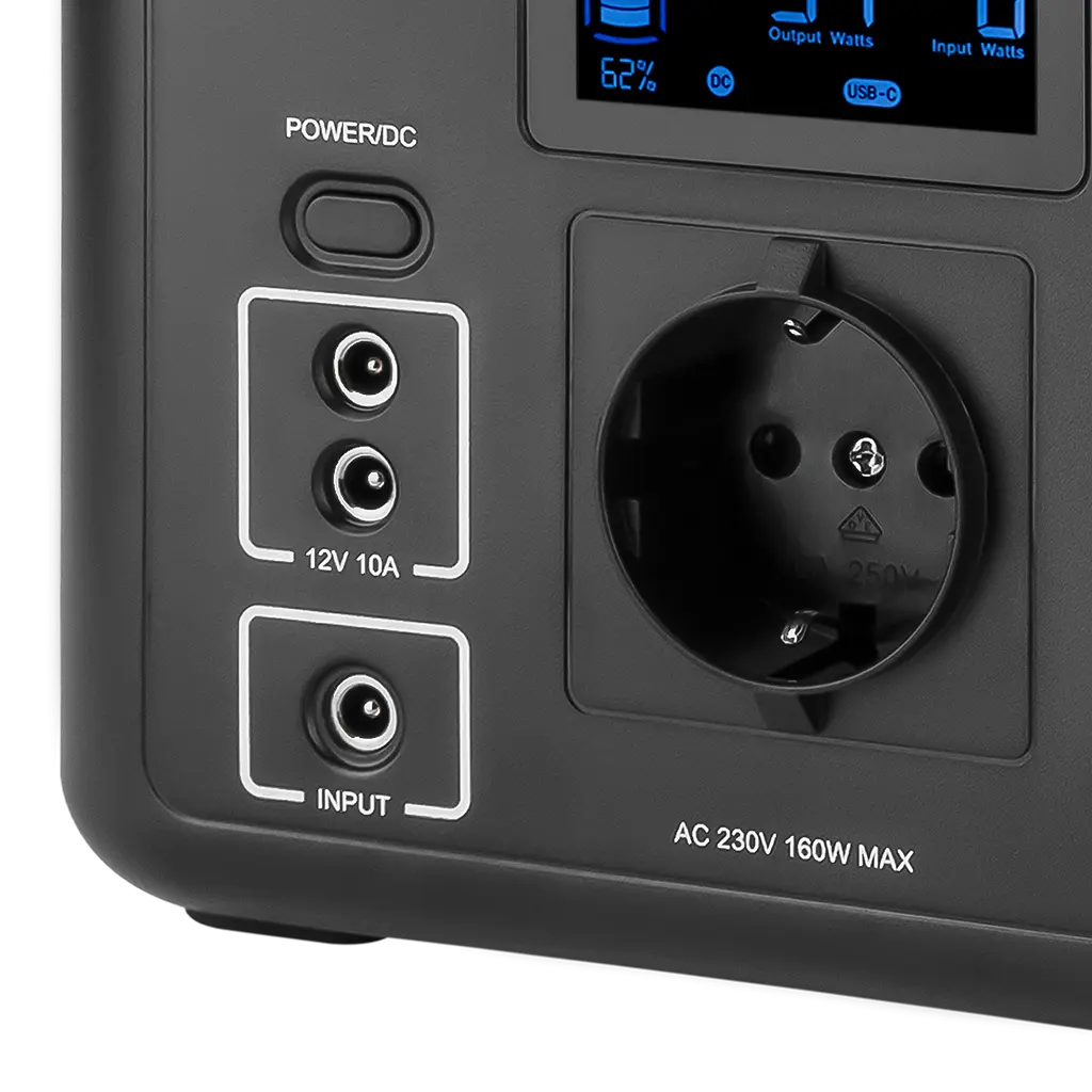 Багатофункціональна портативна зарядна станція LP CHARGER 160 (160W, 204Wh) - фото 7