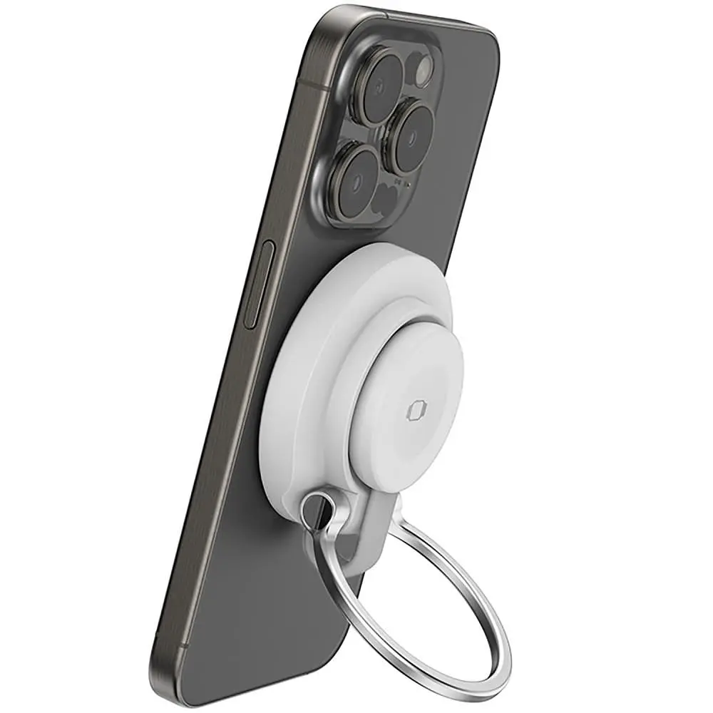 Зарядний пристрій Proove Knocker 2 in 1 Qi2 white (WSPK15012002) - фото 12