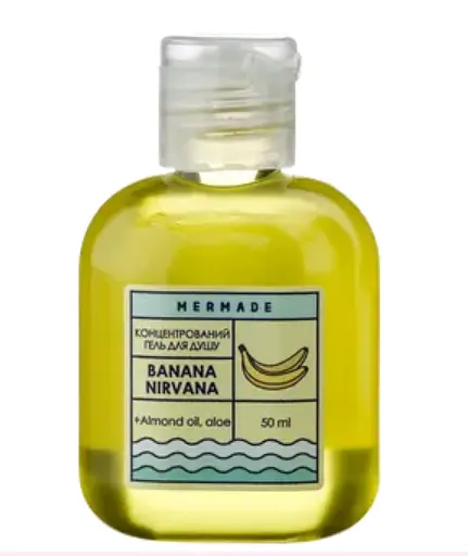 Концентрированный гель для душу Mermade Banana Nirvana, 50 мл (MRG0006) - фото 1